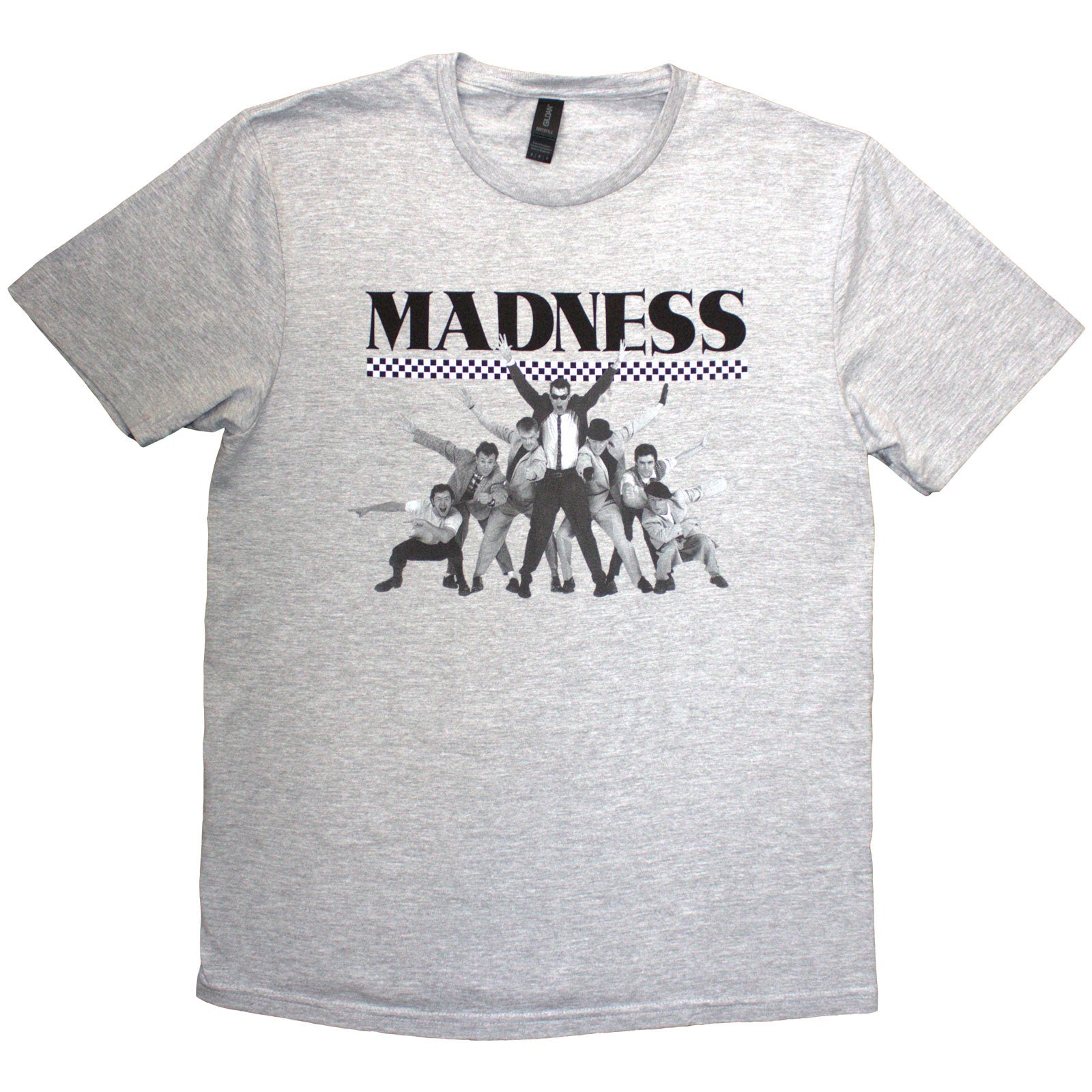 Madness Unisex T-Shirt: 7 Check (Grey)