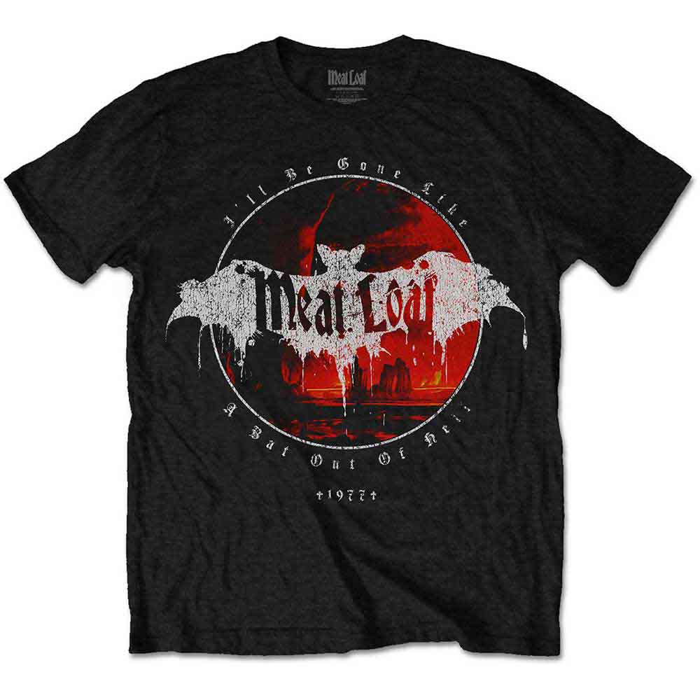 Meat Loaf Unisex T-Shirt: I'll Be Gone (Black)