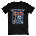 Megadeth Unisex T-Shirt: Vic Head Grid (Black)