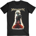 Megadeth Unisex T-Shirt: Vic Removing Hood (Black)