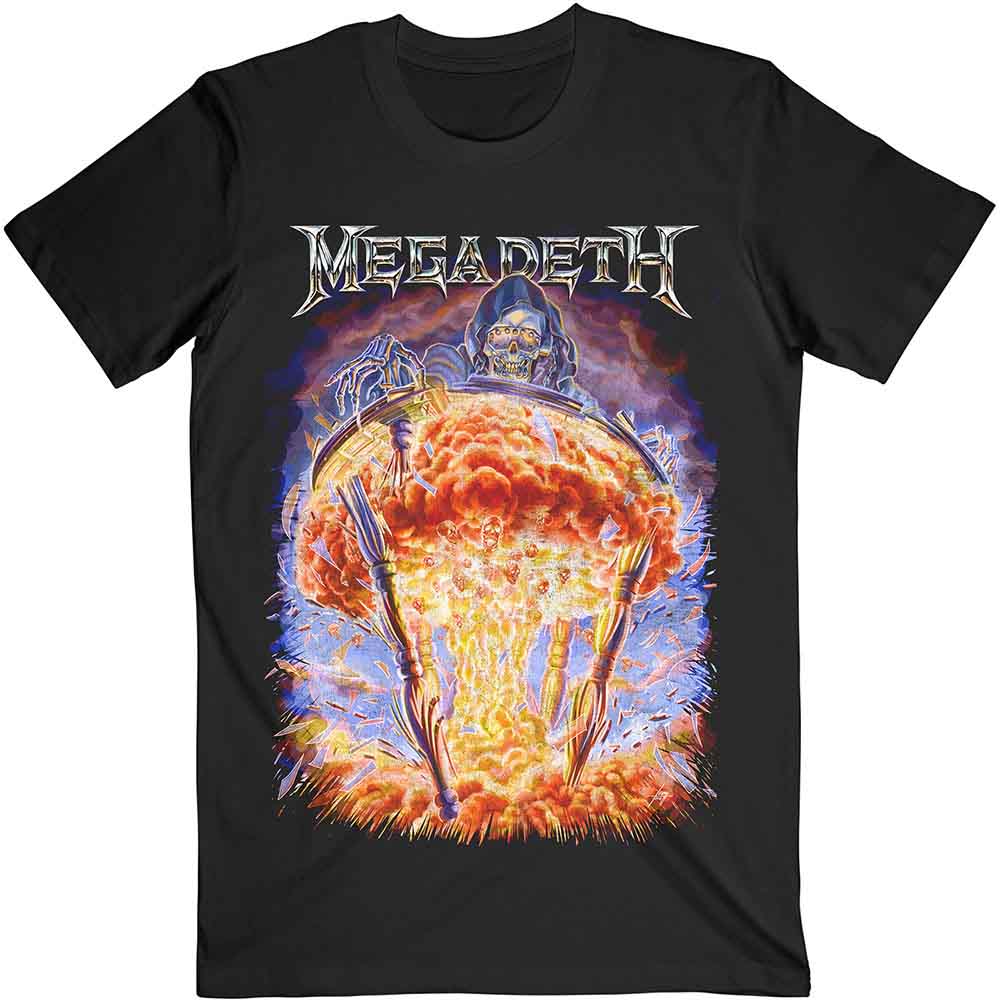 Megadeth Unisex T-Shirt: Countdown to Extinction (Black)