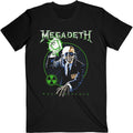 Megadeth Unisex T-Shirt: Vic Target Rust In Peace Anniversary (Black)