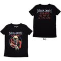 Megadeth Ladies T-Shirt: Black Friday (Black) (Back Print)