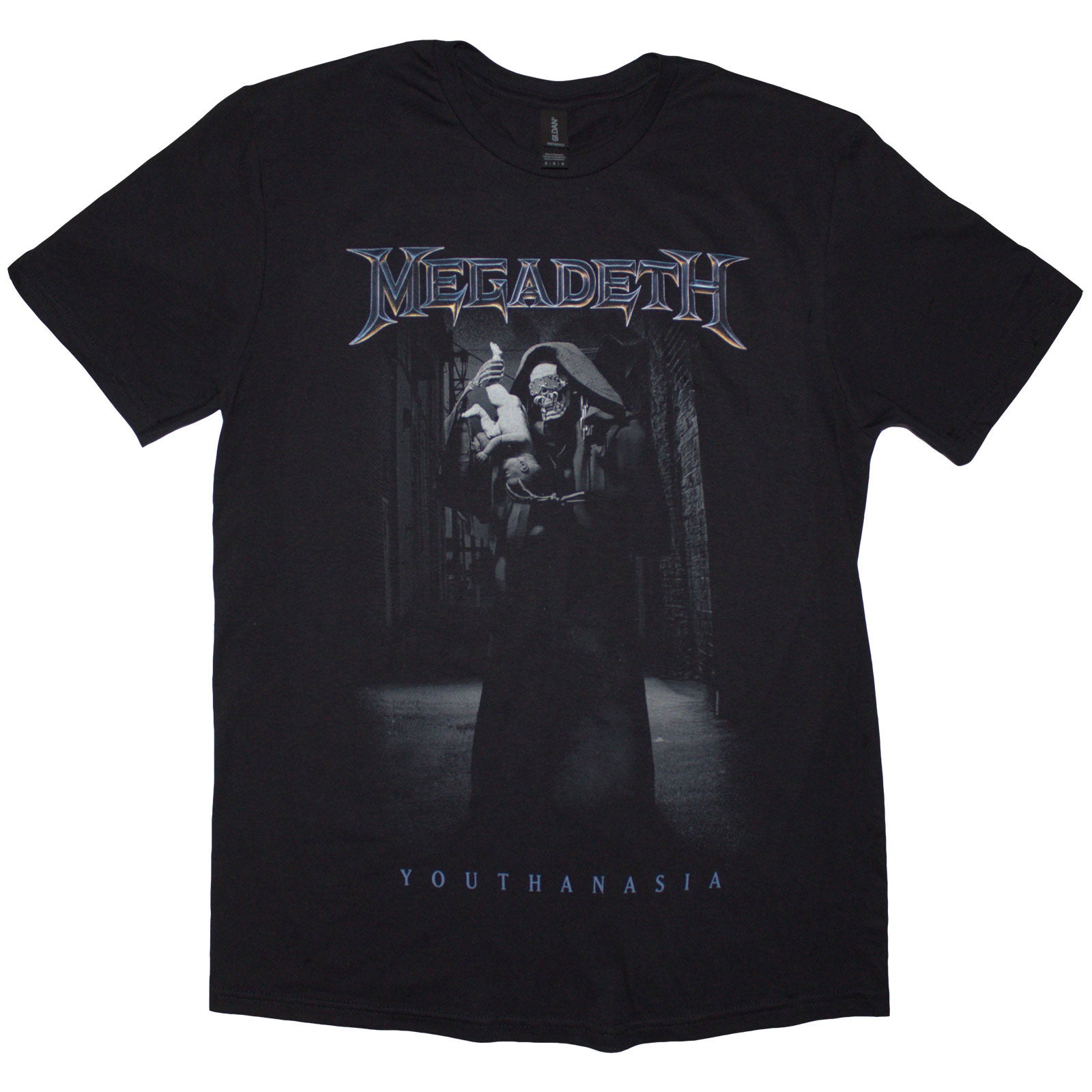 Megadeth Unisex T-Shirt: Youthanasia The Broker (Black)