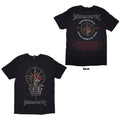 Megadeth Unisex T-Shirt: Youthanasia 1995 North American Tour (Black) (Back Print)