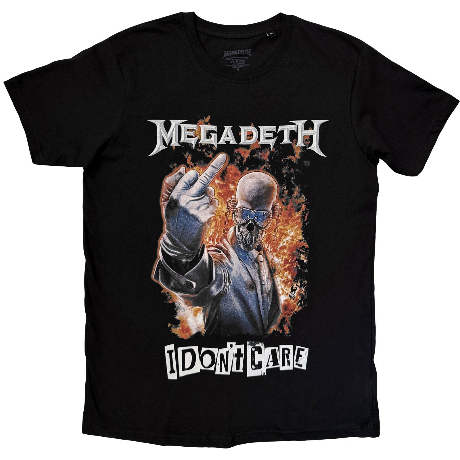 Megadeth Unisex T-Shirt: Ransom Note (Black)