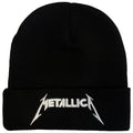 Metallica Unisex Beanie Hat: Logo (Black)