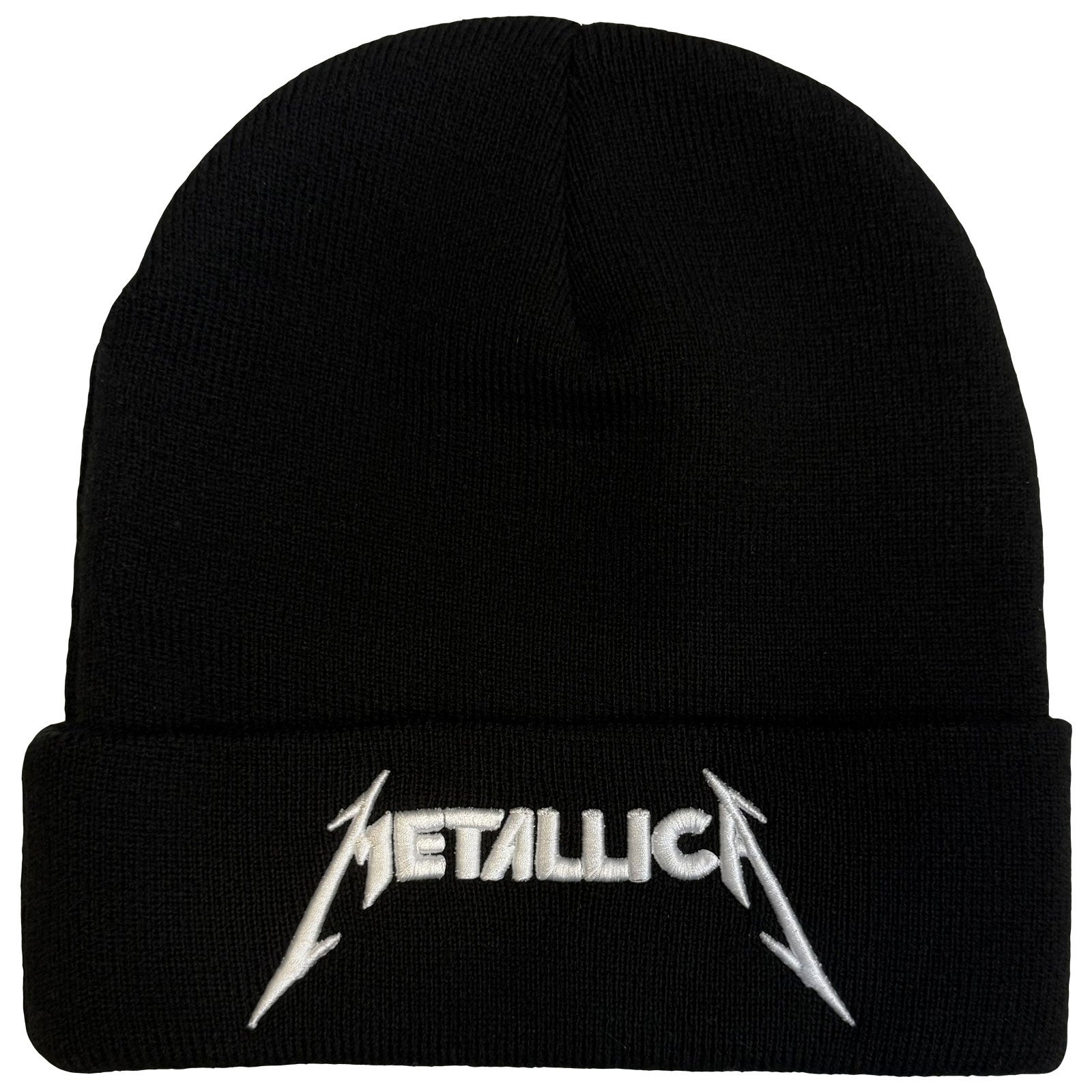 Metallica Unisex Beanie Hat: Logo (Black)