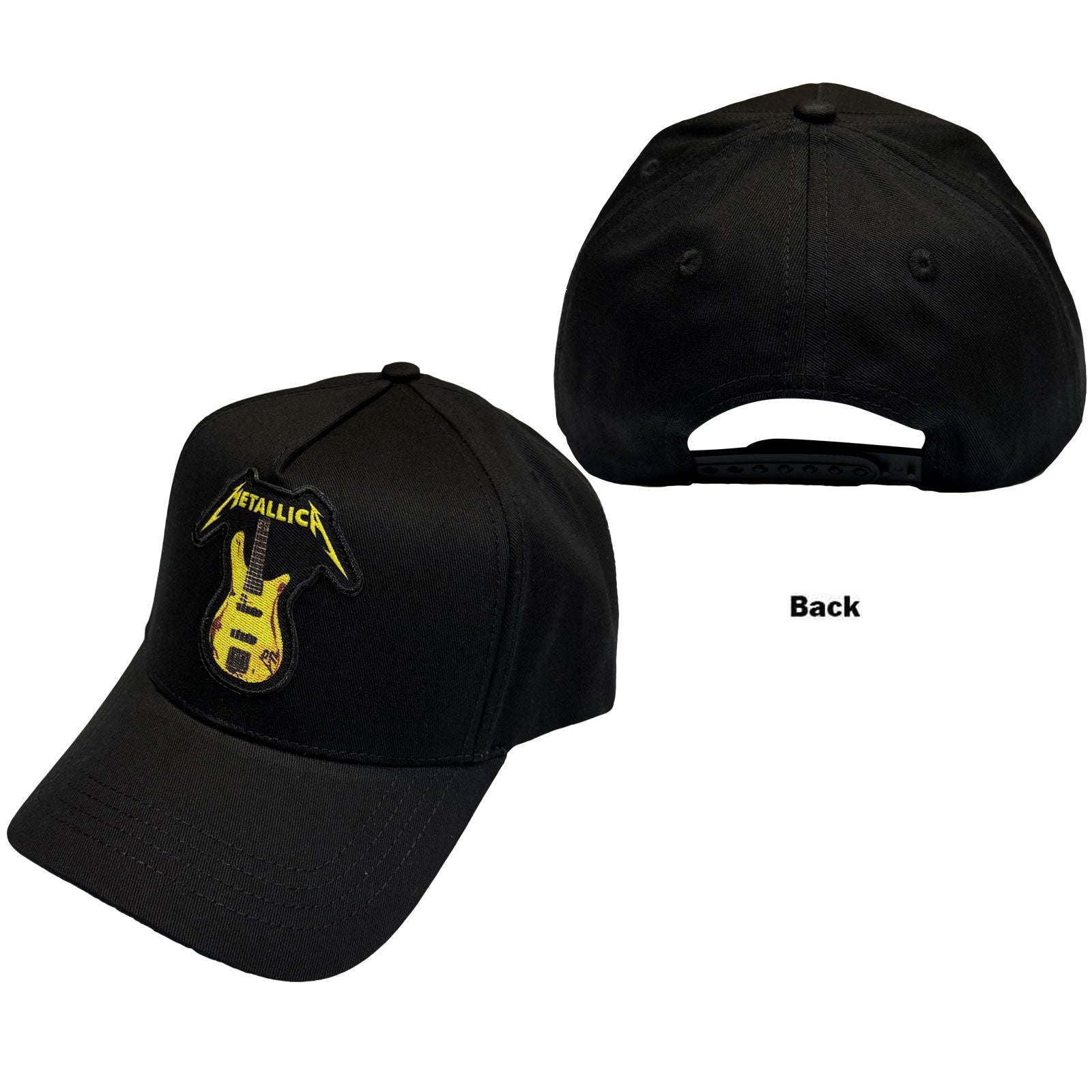 Metallica Unisex Baseball Cap: Robb Bass (Black)