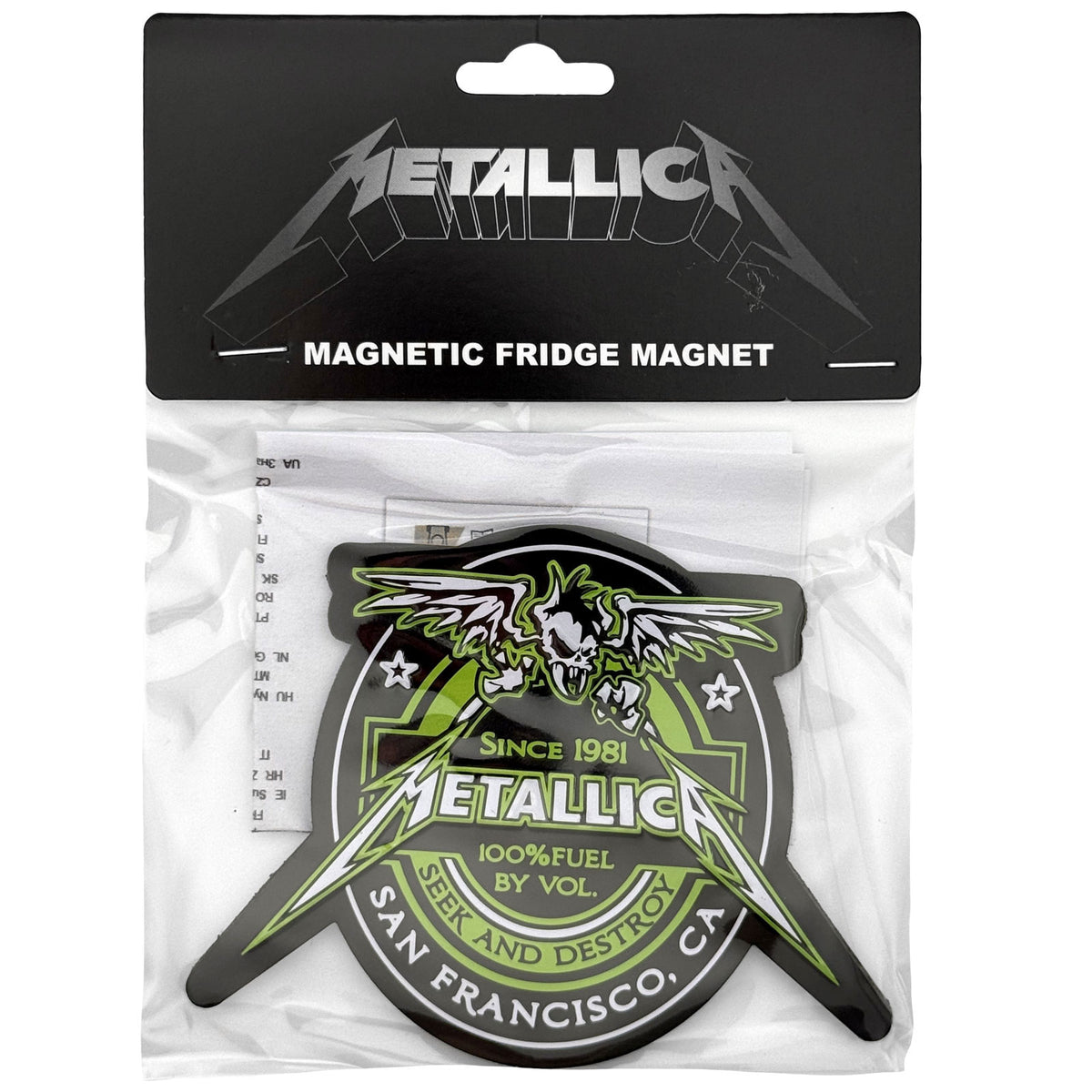 Metallica Fridge Magnet: Fuel