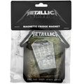 Metallica Fridge Magnet: Never Die Tombstone