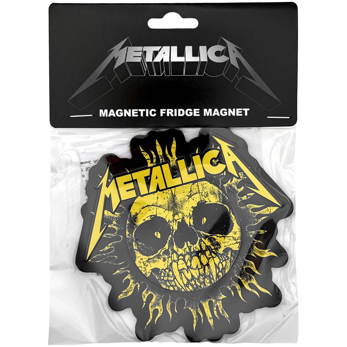 Metallica Fridge Magnet: Sun Mono
