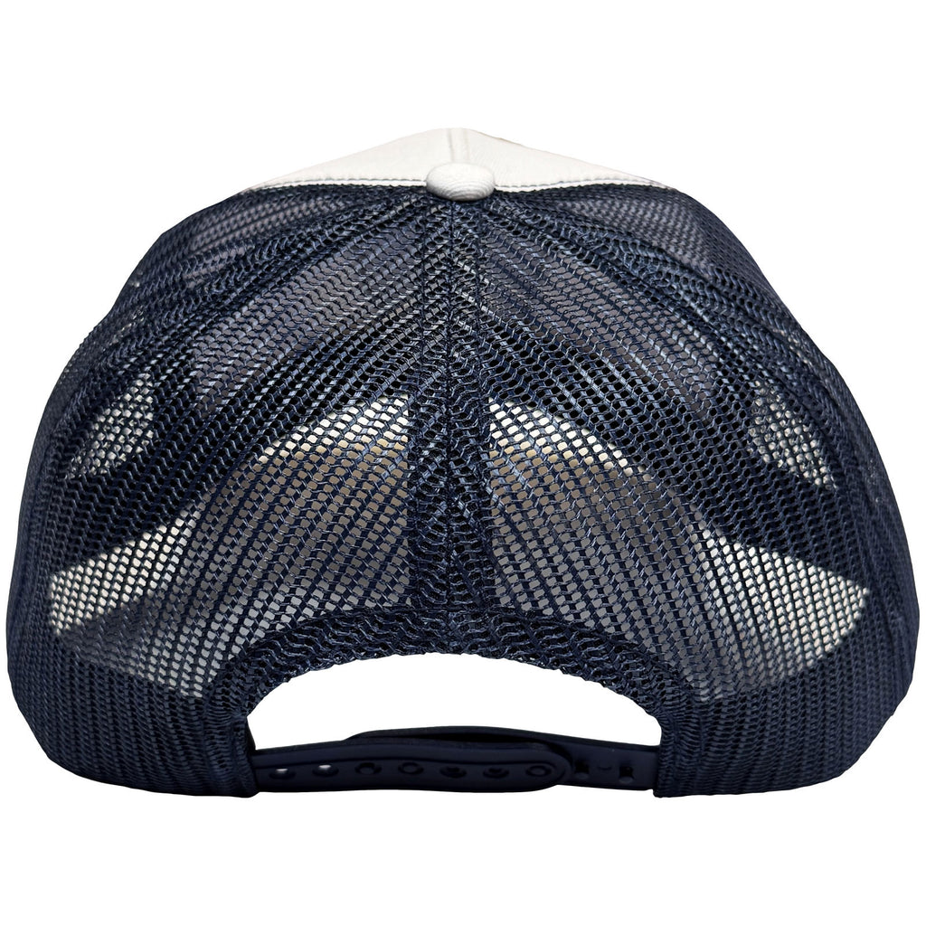 Metallica Unisex Mesh Back Cap: Stage Pit (Navy Blue & White)