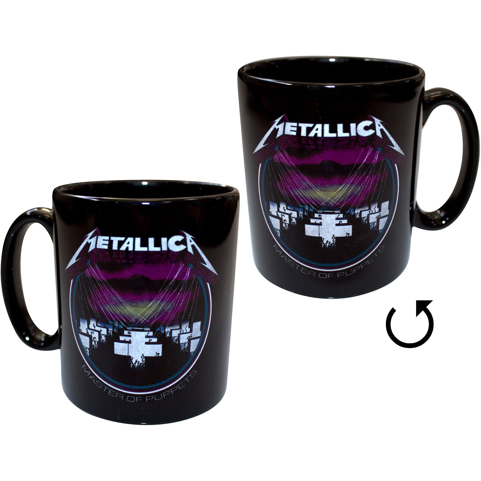 Metallica Unboxed Mug: Master Of Puppets (Black)