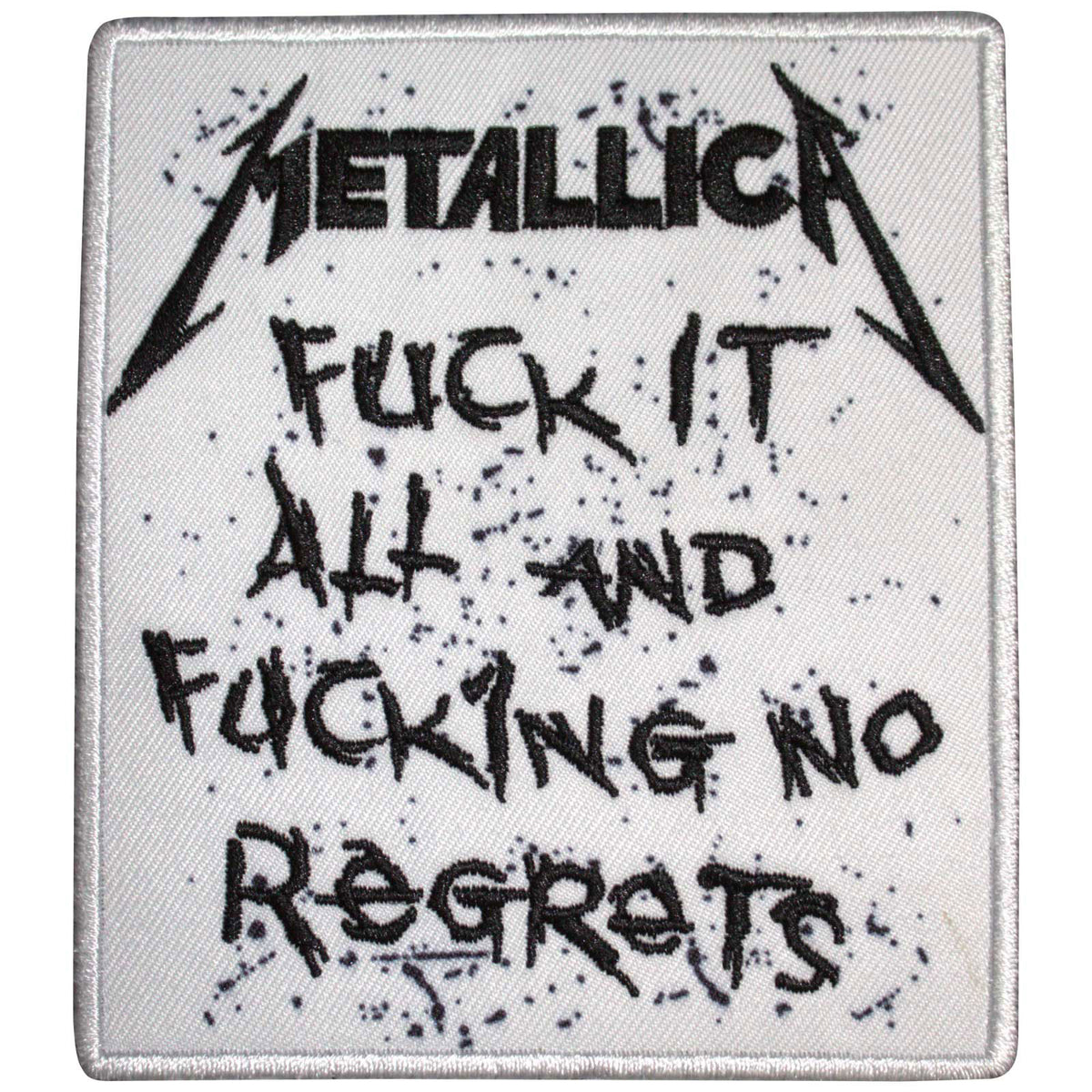 Metallica Standard Patch: No Regrets