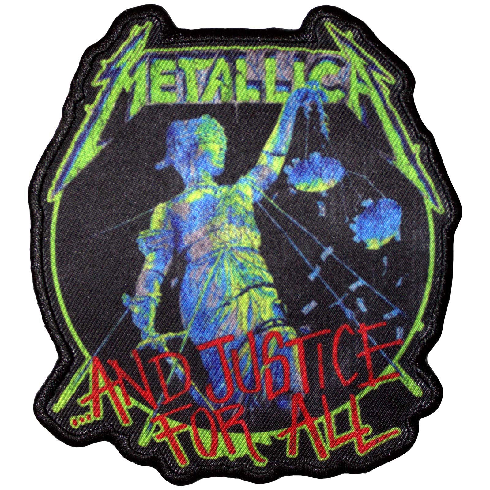 Metallica Standard Patch: And Justice For All