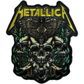 Metallica Woven Patch: Moth Into Flame