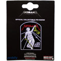 Metallica Pin Badge: And Justice For All Tombstone