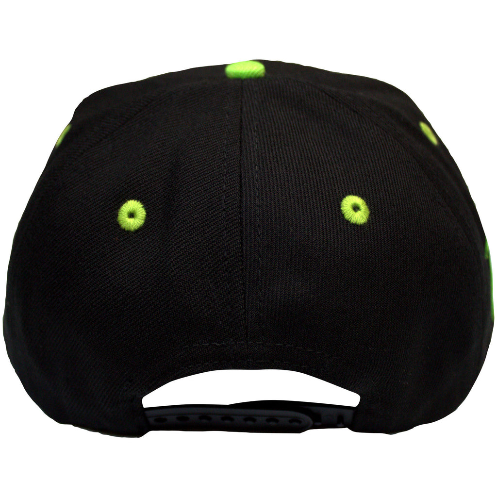 Metallica Unisex Snapback Cap: And Justice For All (Black & Green)