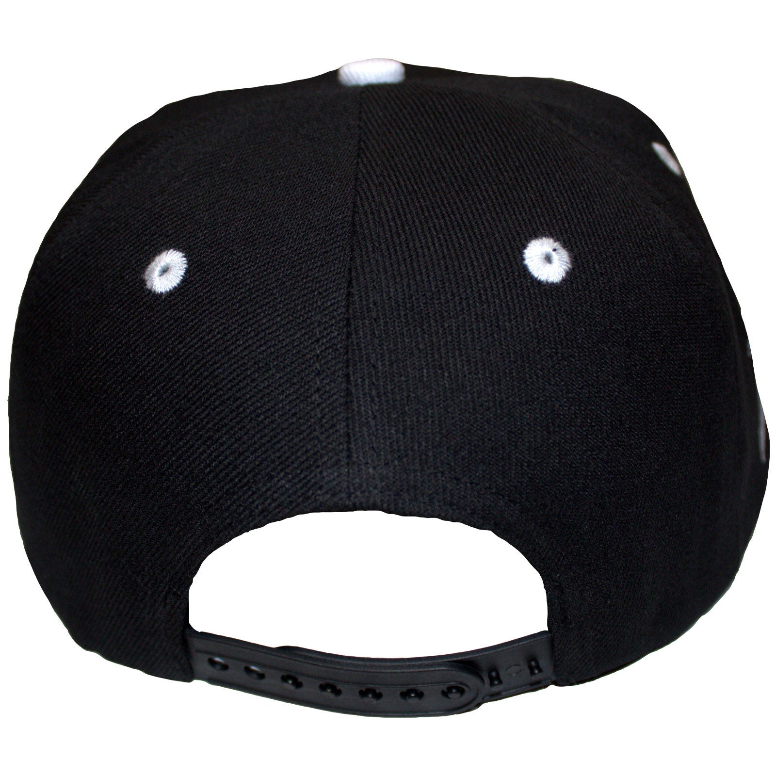 Metallica Unisex Snapback Cap: The Shortest Straw Multi Eyes (Black & Grey)