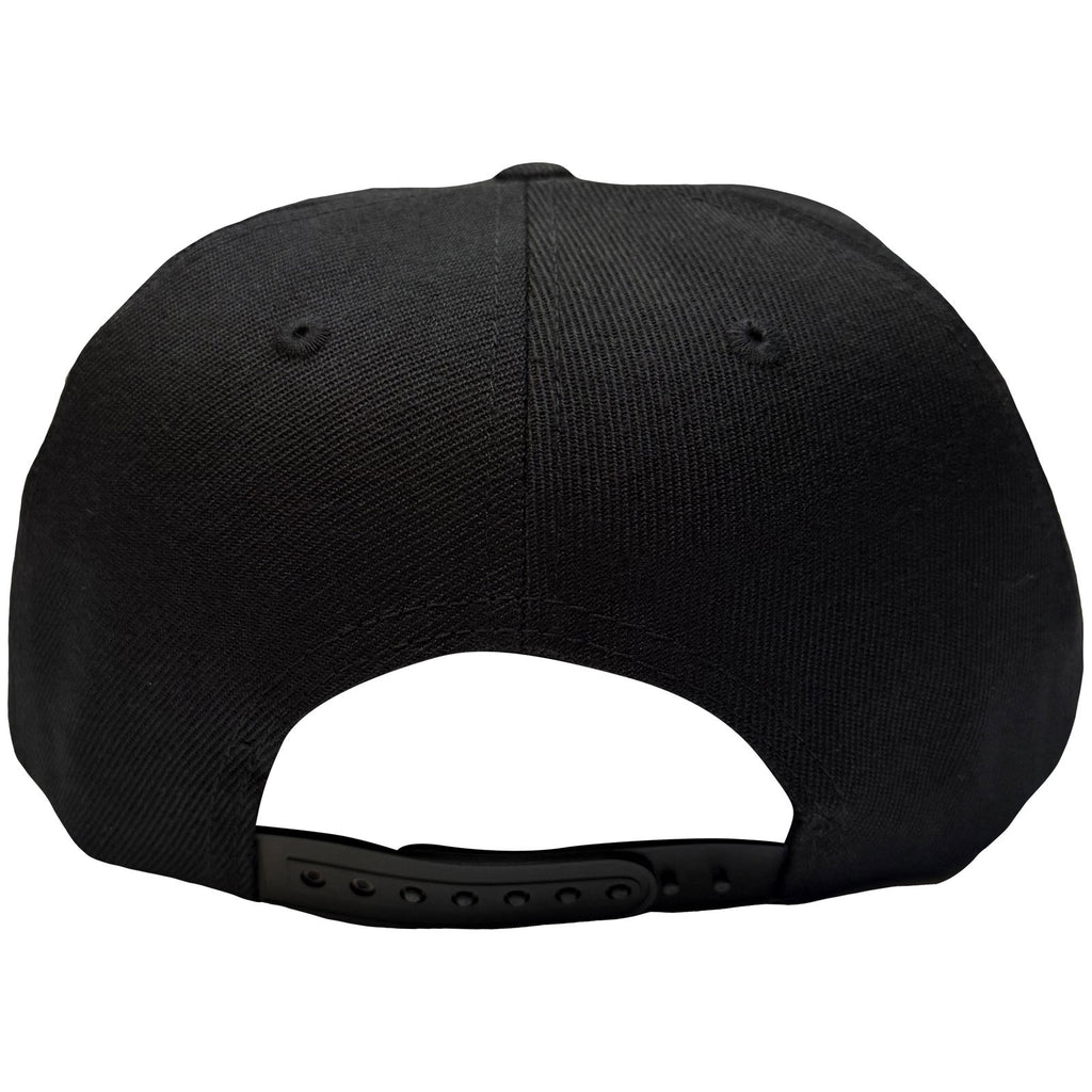 Metallica Unisex Snapback Cap: 3D & M Logos (Black)