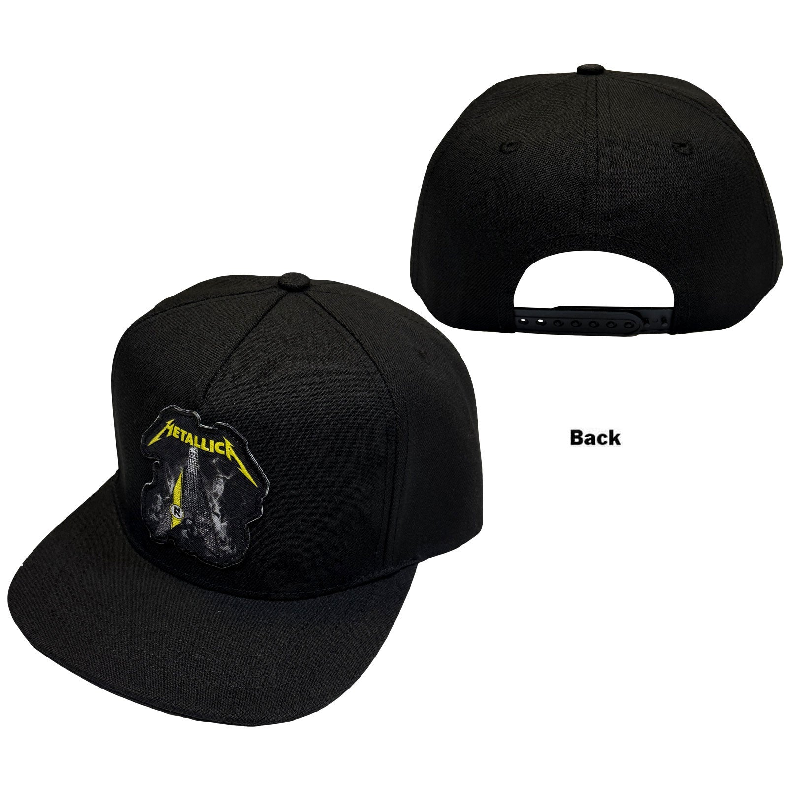 Metallica Unisex Snapback Cap: Hetfield Vulture '72 (Black)