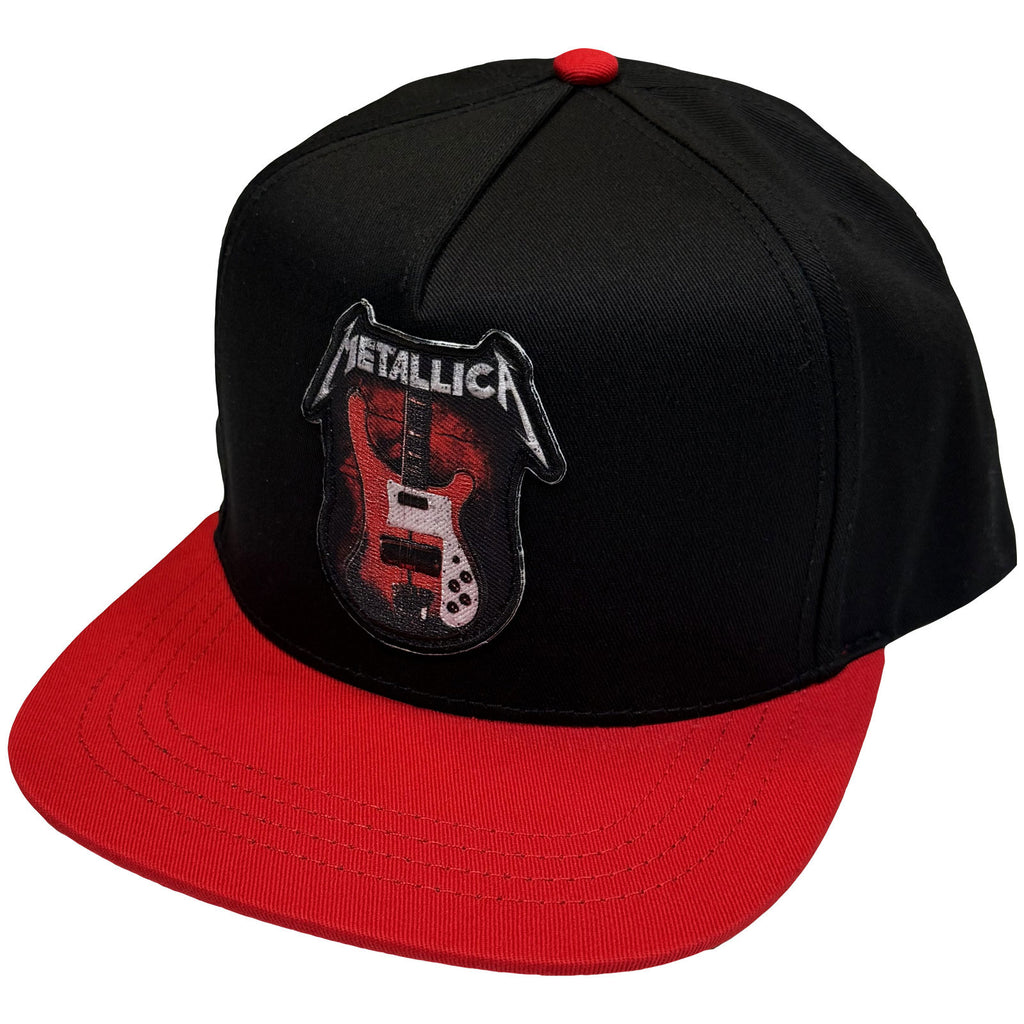Metallica Unisex Snapback Cap: Cliff 'Em All Bass (Black & Red)