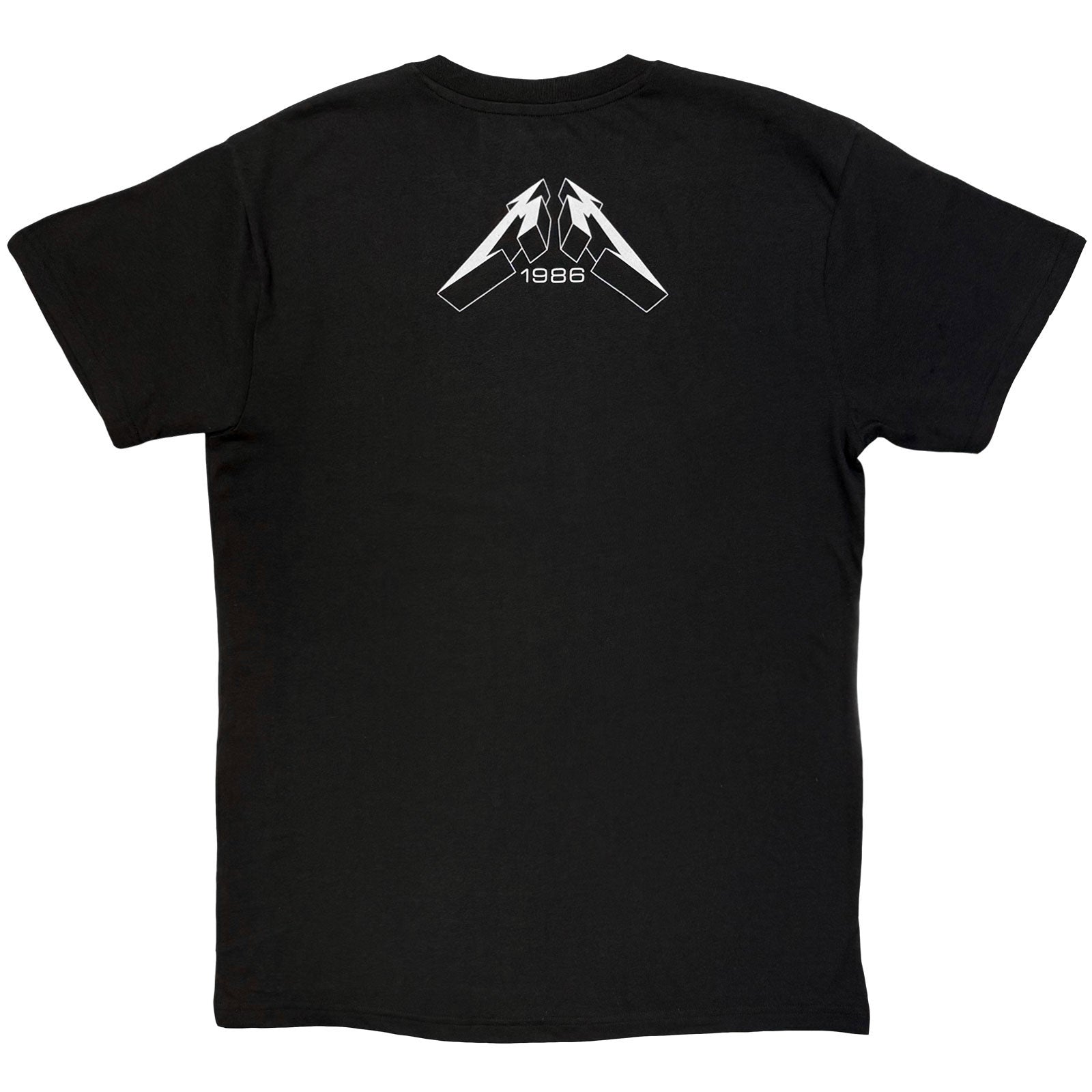 Metallica Unisex T-Shirt: Master Of Puppets Jumbo (Black) (Back Print)