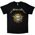 Metallica Unisex T-Shirt: Scary Guy Seal (Black)