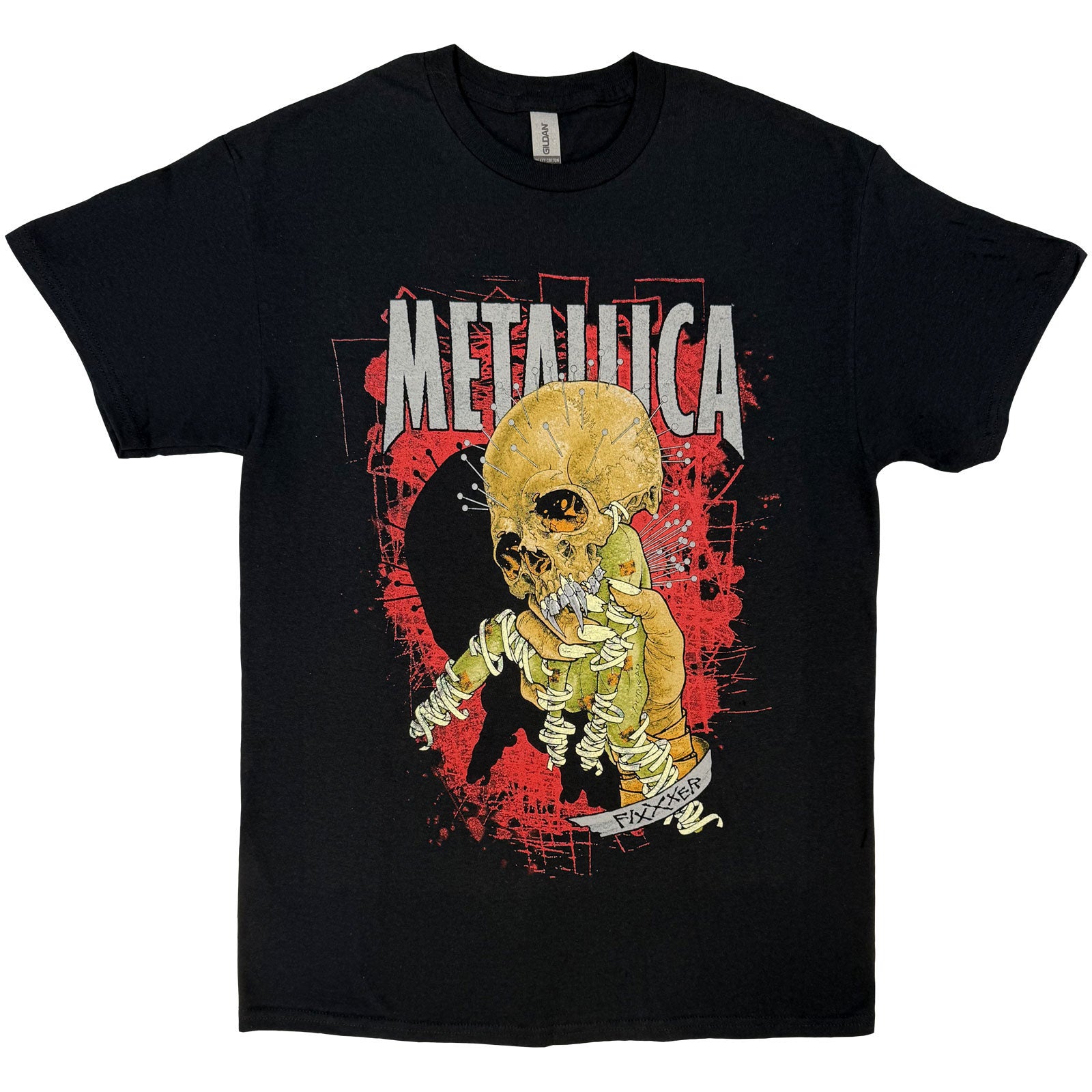 Metallica Unisex T-Shirt: Fixxxer Redux (Black)