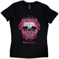 Metallica Ladies T-Shirt: Wherever I May Roam (Black)