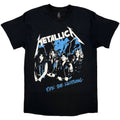 Metallica Unisex T-Shirt: Vintage Ride The Lightning (Black)
