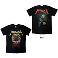Metallica Unisex T-Shirt: Ruin/Struggle (Black) (Back Print)
