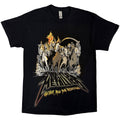Metallica Unisex T-Shirt: 40th Anniversary Horsemen (Black)