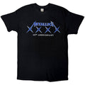 Metallica Unisex T-Shirt: 40 XXXX (Black)