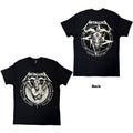 Metallica Unisex T-Shirt: Darkness Son (Black) (Back Print)