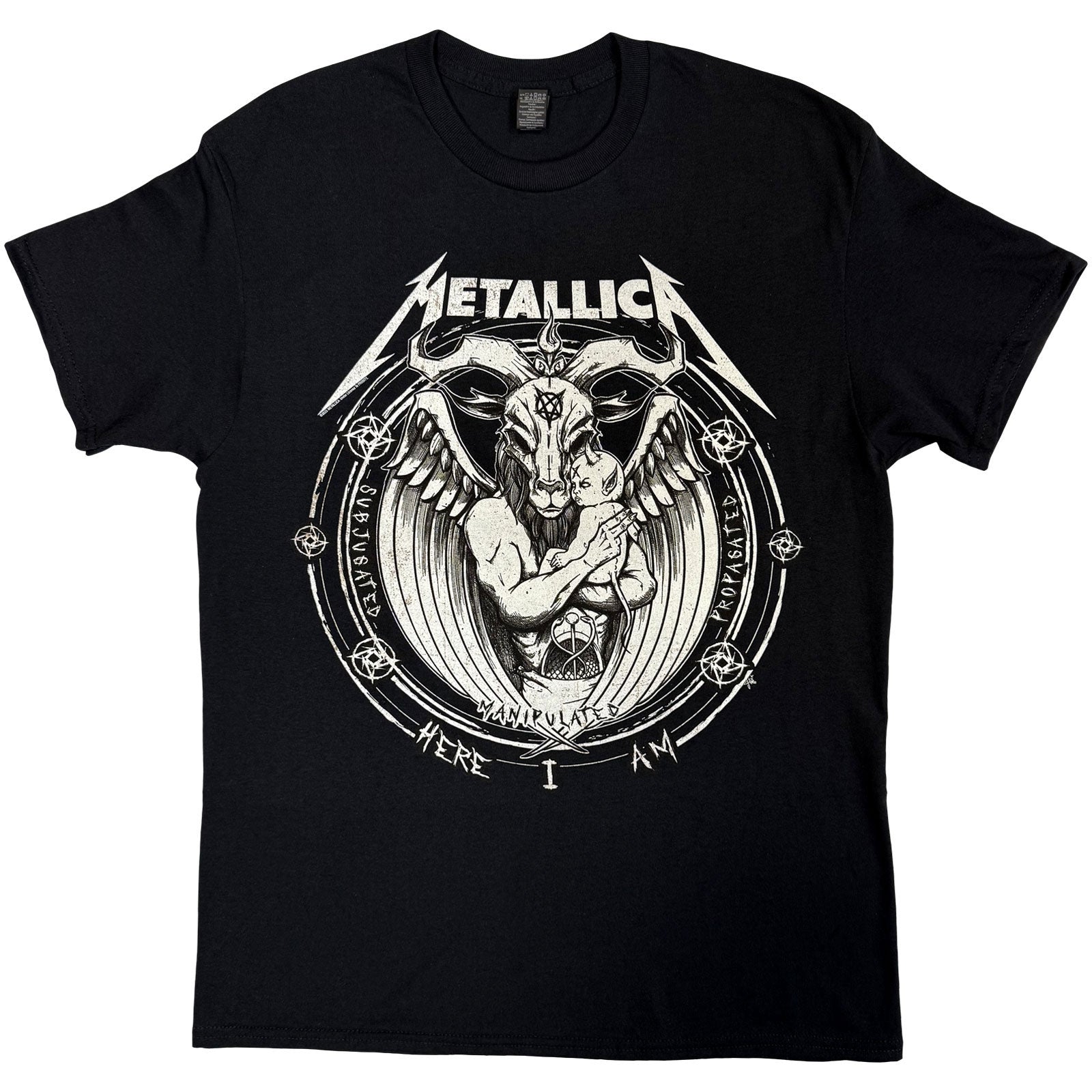 Metallica Unisex T-Shirt: Darkness Son (Black) (Back Print)