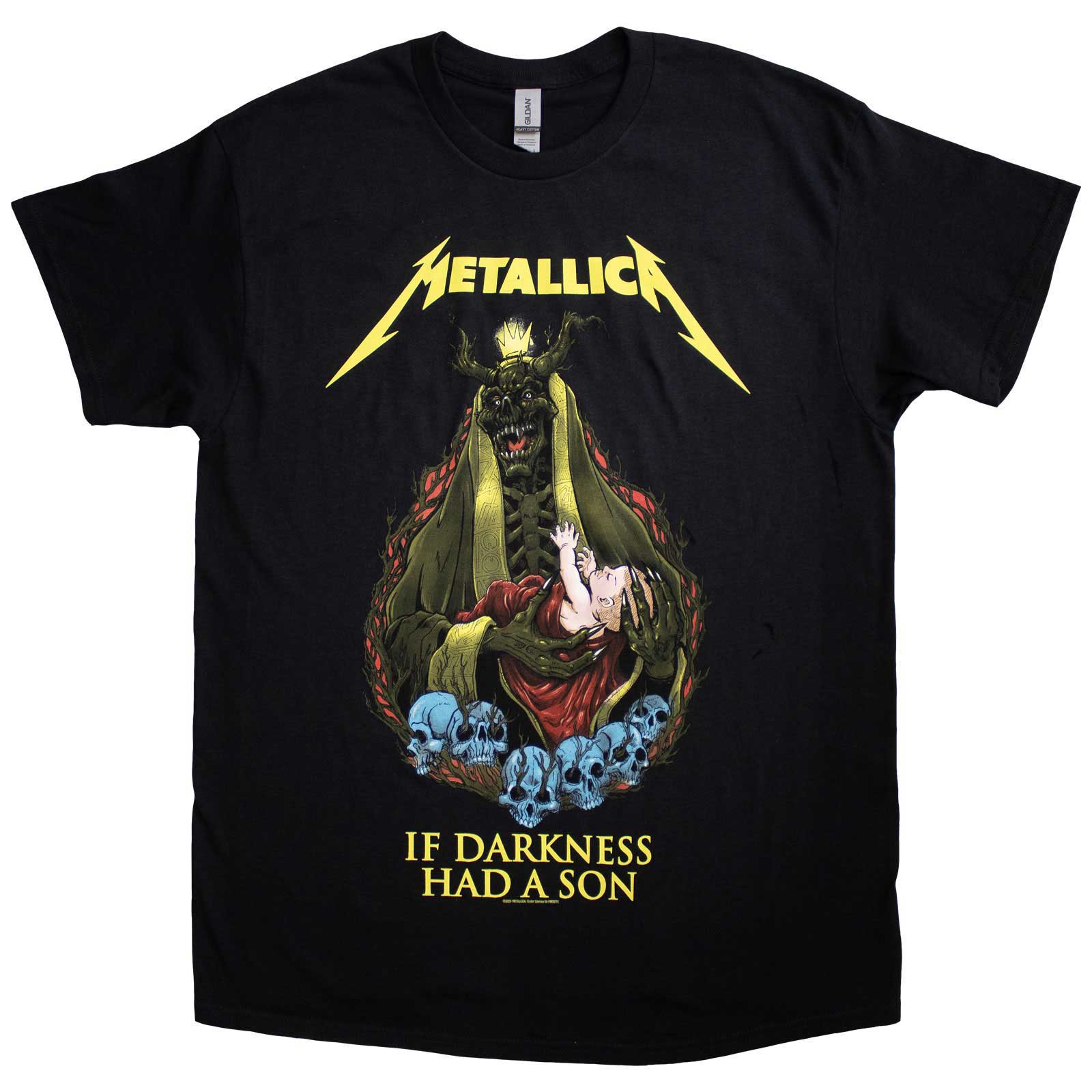 Metallica Unisex T-Shirt: If Darkness Had A Son (Black)