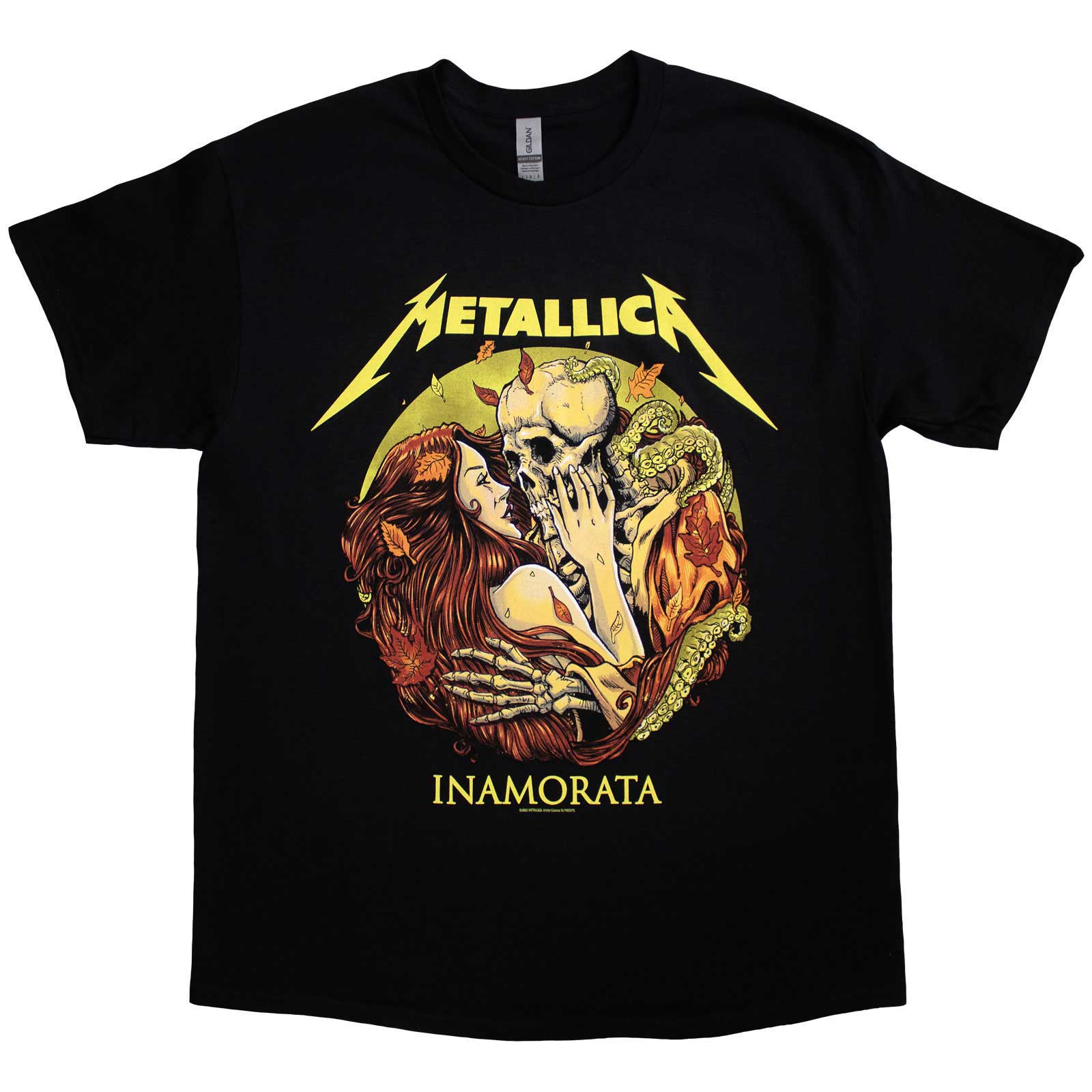 Metallica Unisex T-Shirt: Inamorata (Black)