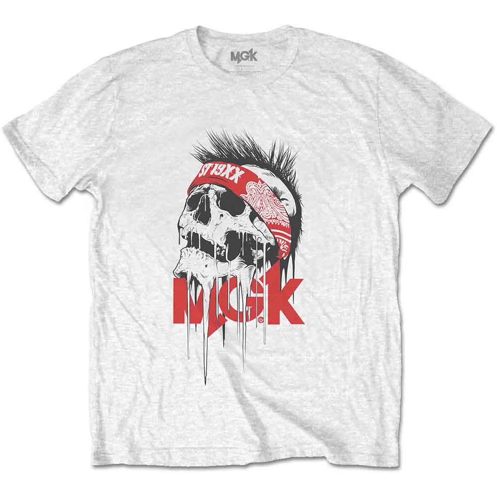 Machine Gun Kelly Unisex T-Shirt: Invincible (White)