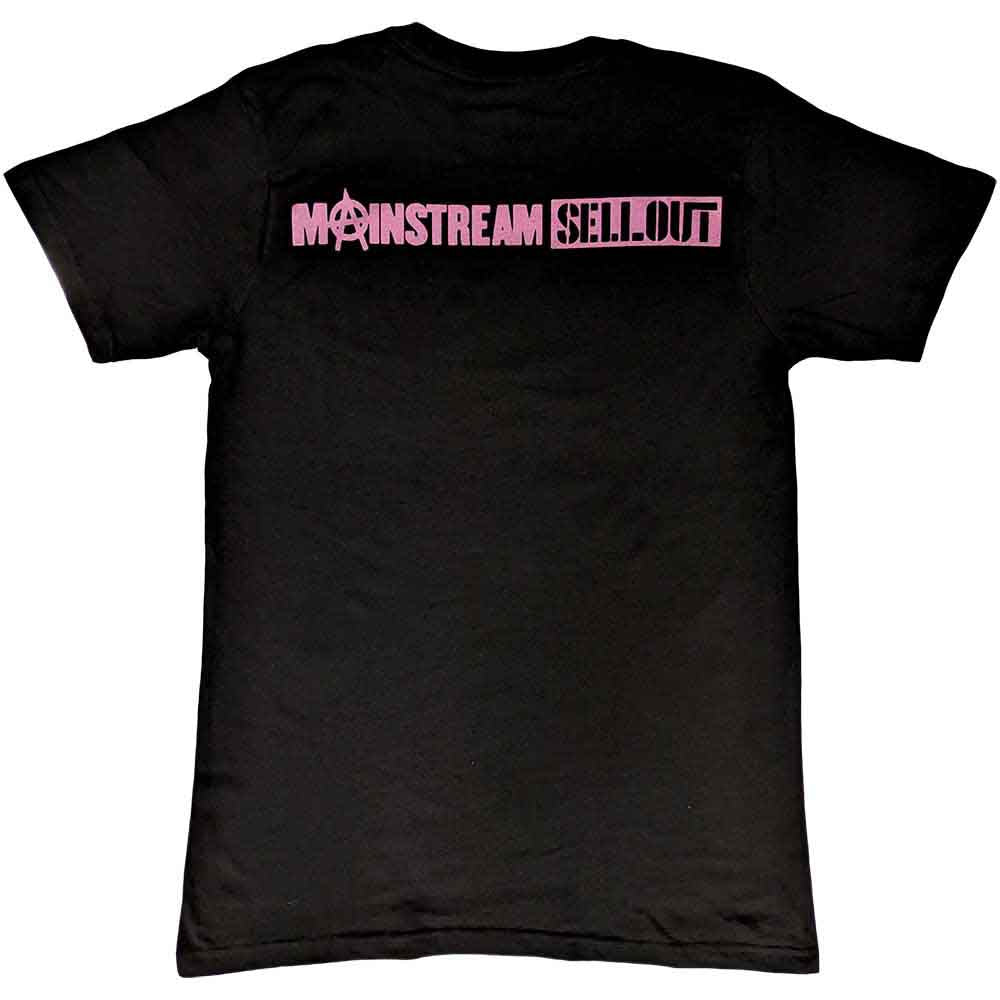 Machine Gun Kelly Unisex T-Shirt: Laser Eye (Black) (Back Print)