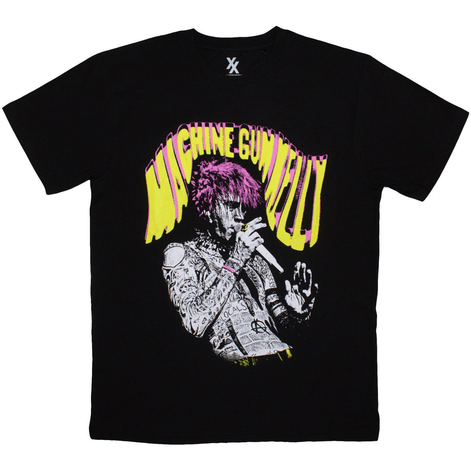 Machine Gun Kelly Unisex T-Shirt: Tickets To My Downfall (Black) (Oversized Print)