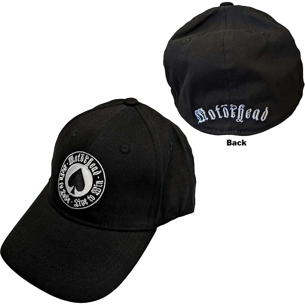Motorhead Unisex Baseball Cap: Born To Lose (Black)