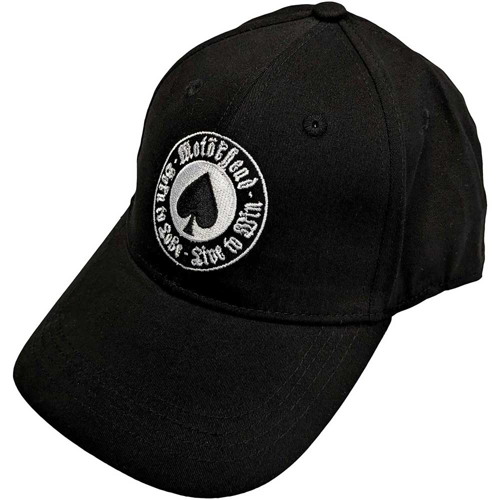 Motorhead Unisex Baseball Cap: Born To Lose (Black)
