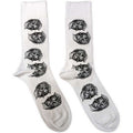Motorhead Unisex Ankle Socks: Warpig Repeat (White) (UK Size 7 - 11)