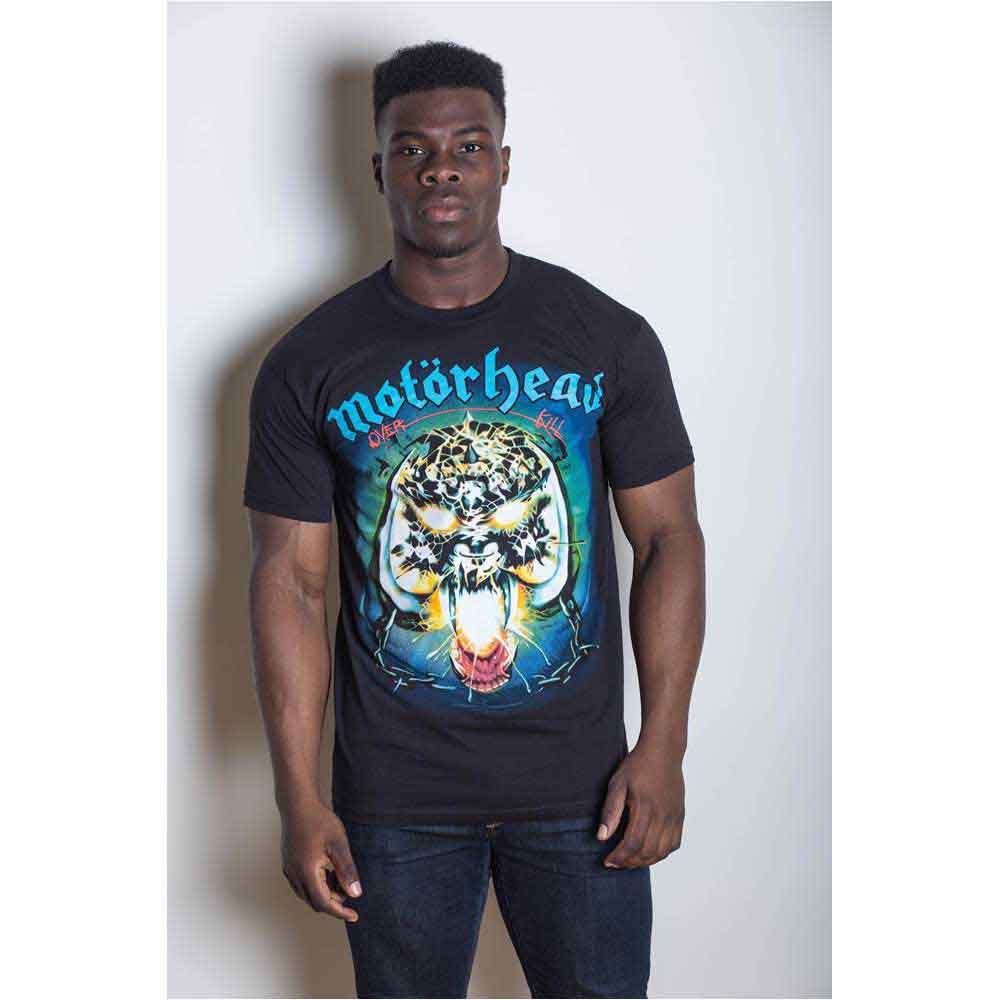 Motorhead Unisex T-Shirt: Overkill (Black)