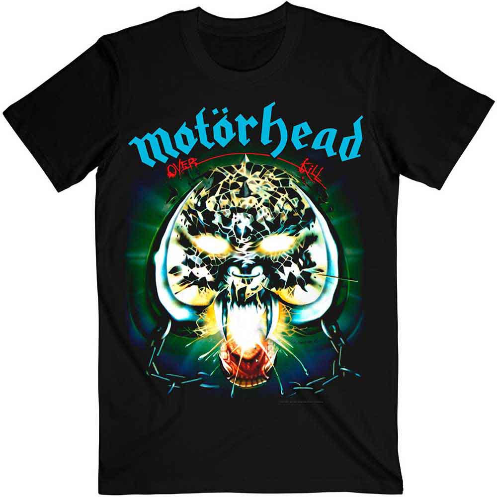 Motorhead Unisex T-Shirt: Overkill (Black)