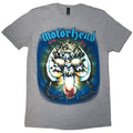 Motorhead Unisex T-Shirt: Overkill (Charcoal Grey)