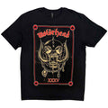 Motorhead Unisex T-Shirt: Anniversary (Propaganda) (Black)