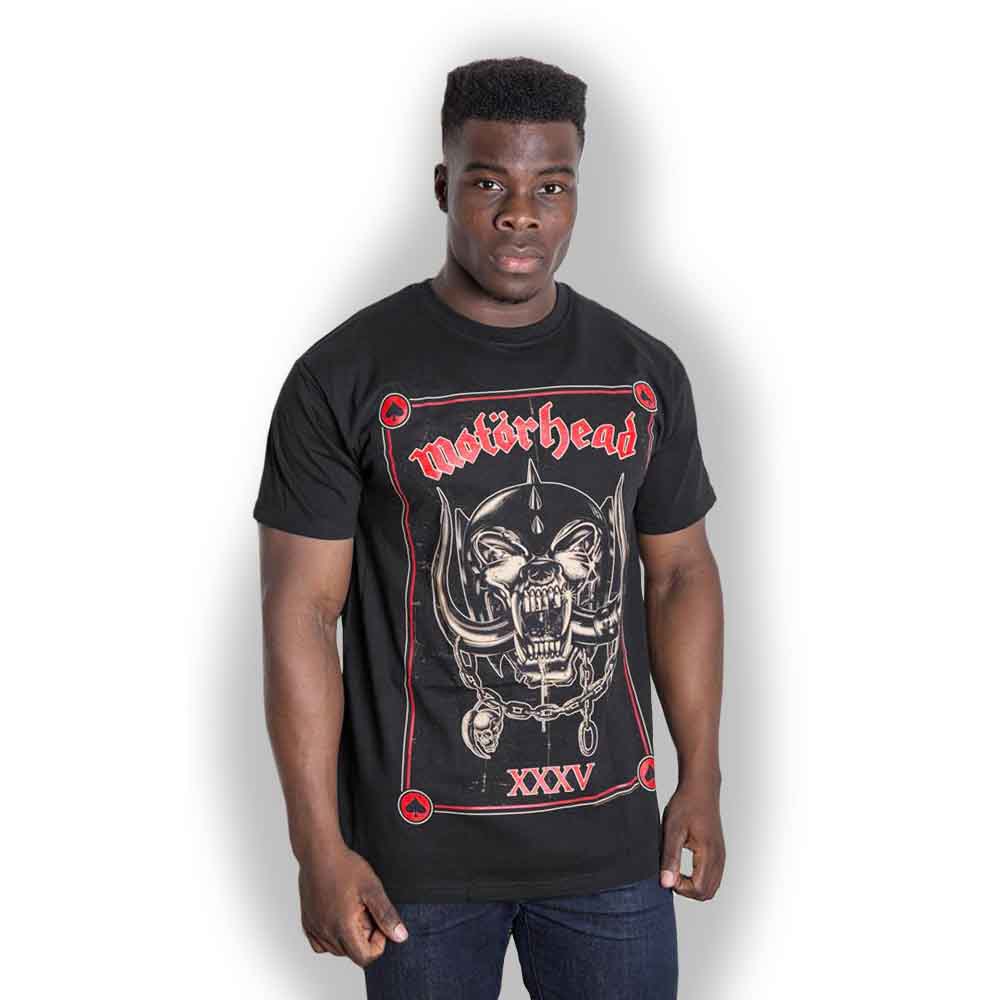 Motorhead Unisex T-Shirt: Anniversary (Propaganda) (Black)